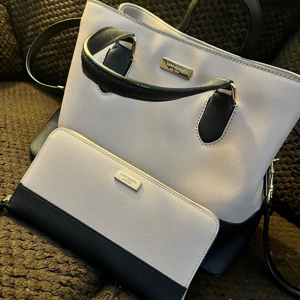 Kate Spade wallet and shoulder bag